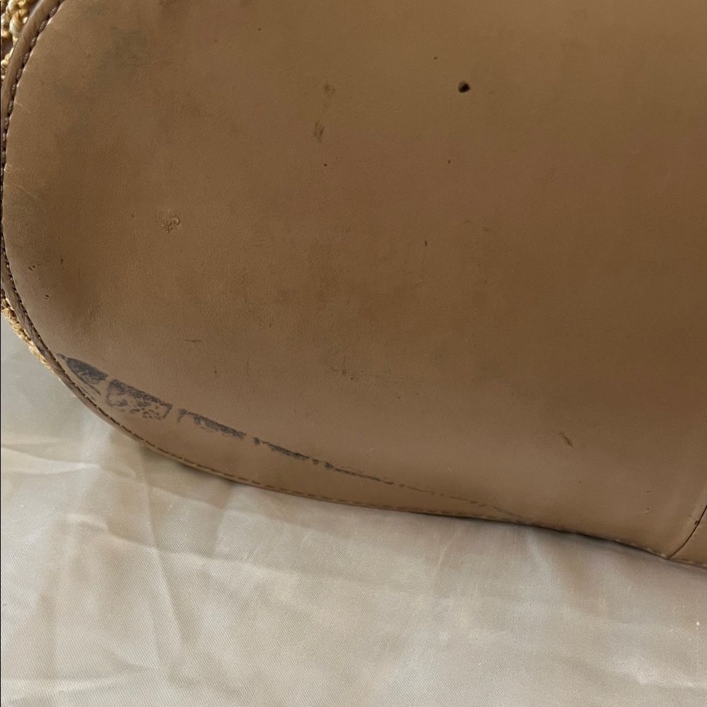 henri bendel Brown Woven Tote with Colorful Beach Patch Accents - Picture 3 of 15